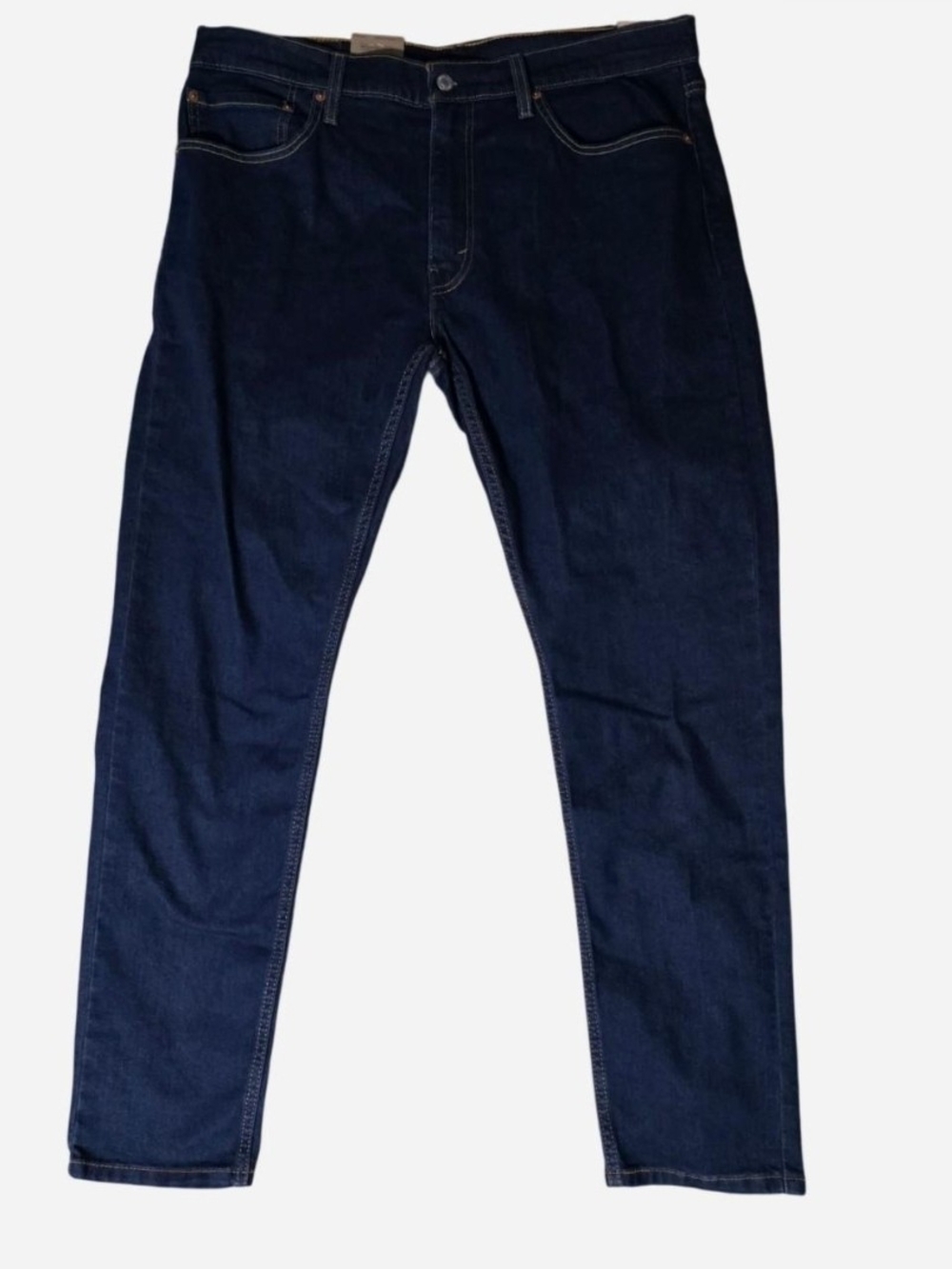 NEW! Men's 36 x 32 Levi's 512 Slim Taper Denim Jeans Dark Blue Stretch NWT